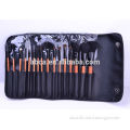 16pcs Wholesale Free Samples goat Hair Cosmetic Brush Set Makeup